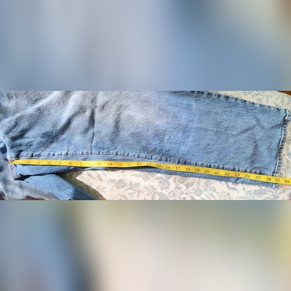 Talbots High Waist Relaxed Jeans - Calypso Wash 16WPetite - Picture 7 of 9